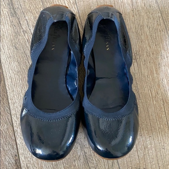 cole haan navy flats